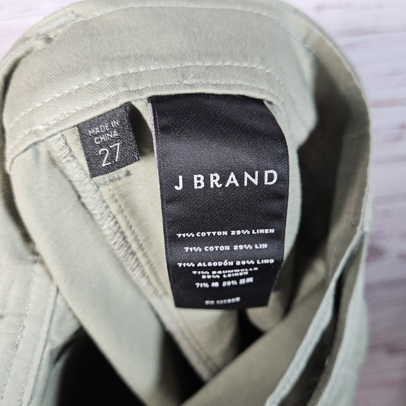 J Brand Athena green belted utility pants - Picture 12 of 16